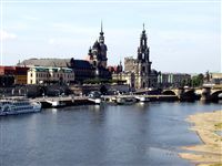 View over Elbe River